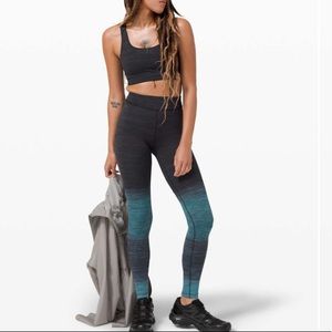 Lululemon Varsa Tight 28” *Lab Aurora Glow Jacquard Black True Navy